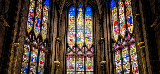 Eine wahre Kirchenfensterpracht