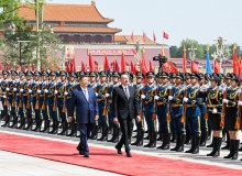 Aliyev in China